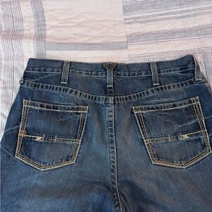 Ariat Men's Bootcut Jeans in Dark Blue